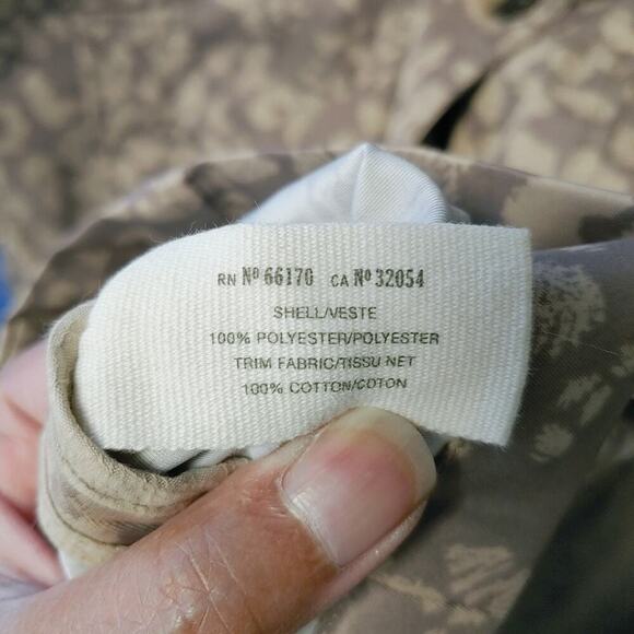 Daughters of the Liberation Anthropologie Animal Print Trench Coat Sz 4 - Picture 10 of 11